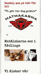 Mobile Screenshot of matmakarna.se